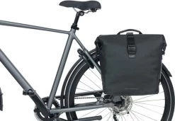 Basil SoHo MIK Dubbele Fietstas - 41 Liter - Zwart -Kortingswinkel voor outdoorartikelen 801 1200 basil soho nordlicht mik dubbele fietstas 41 liter 5