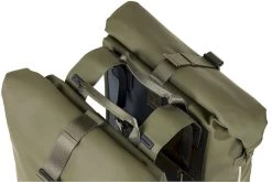 Basil SoHo Dubbele Fietstas - 41 Liter - Donkergroen -Kortingswinkel voor outdoorartikelen 824 1200 basil dubbele fietstas soho nordlicht 41l mosgroen 4 1