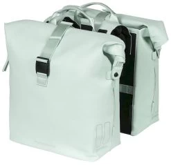 Basil SoHo Dubbele Fietstas - 41 Liter - Lichtgroen