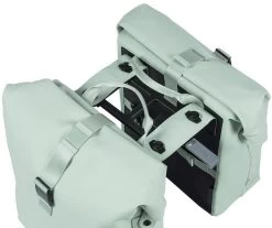 Basil SoHo MIK Dubbele Fietstas - 41 Liter - Lichtgroen -Kortingswinkel voor outdoorartikelen 826 1200 basil dubbele fietstas soho nordlicht mik 41l mint 3