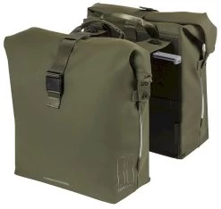 Basil SoHo MIK Dubbele Fietstas - 41 Liter - Donkergroen
