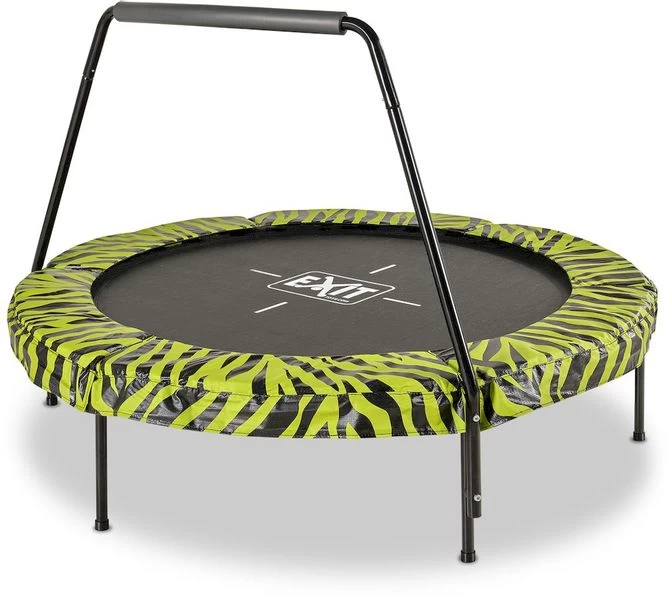 EXIT TOYS Exit Tiggy Junior Trampoline Met Beugel - Ø 140 Cm - Groen 1 EXIT TOYS Exit Tiggy Junior Trampoline Met Beugel - Ø 140 Cm - Groen