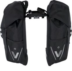 XLC V-light Active MIK Dubbele Fietstas - 34 Liter - Zwart 8 XLC V-light Active MIK Dubbele Fietstas - 34 Liter - Zwart -Kortingswinkel voor outdoorartikelen 900 1017 250 17 02018 detailbild 2