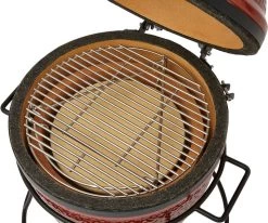 Kamado Joe Junior Barbecue -Kortingswinkel voor outdoorartikelen 900 1081 kamadojoejr grillgrateheatdeflector cmyk