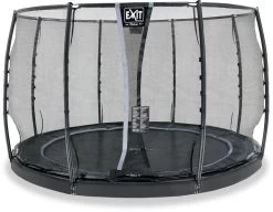 EXIT TOYS Exit Dynamic Flatground Trampoline Met Net - Ø 305 Cm - Zwart