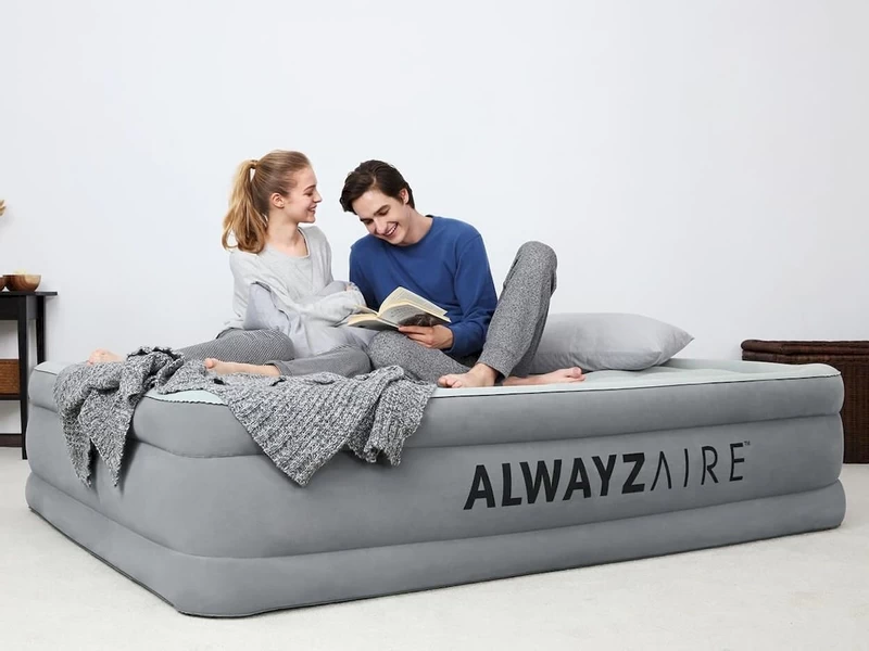 Bestway AlwayzAire Comfort Luchtbed - Queensize - Ingebouwde Elektrische Pomp 9 Bestway AlwayzAire Comfort Luchtbed - Queensize - Ingebouwde Elektrische Pomp - Afbeelding 9