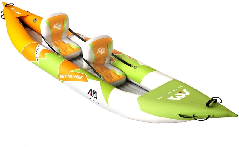 Aqua Marina Betta BE-412 Opblaasbare Kajak - 2 Personen 1 Aqua Marina Betta BE-412 Opblaasbare Kajak - 2 Personen