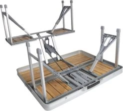 Bo-Camp 136 X 85 Inklapbare Picknicktafel - Bamboe 22 Bo-Camp 136 X 85 Inklapbare Picknicktafel - Bamboe -Kortingswinkel voor outdoorartikelen 900 1350 1404800 06