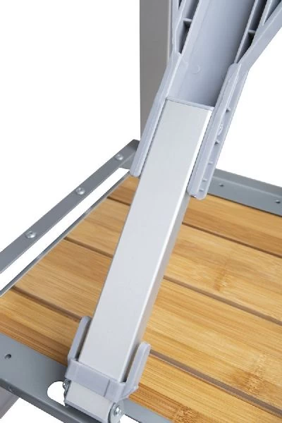 Bo-Camp 136 X 85 Inklapbare Picknicktafel - Bamboe 3 Bo-Camp 136 X 85 Inklapbare Picknicktafel - Bamboe - Afbeelding 3