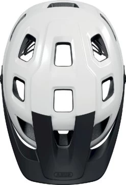 Abus MoTrip MTB Helm - Wit -Kortingswinkel voor outdoorartikelen 900 611 647123 motrip polar white top 1