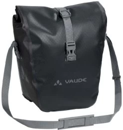 Vaude Aqua Front Dubbele Fietstas - 28 Liter - Zwart