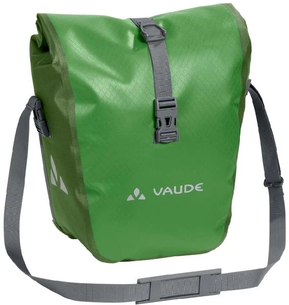 Vaude Aqua Front Dubbele Fietstas - 28 Liter - Groen 1 Vaude Aqua Front Dubbele Fietstas - 28 Liter - Groen