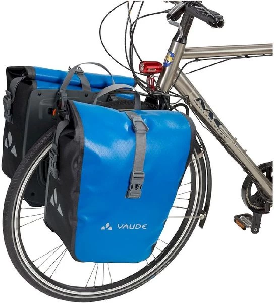 Vaude Aqua Front Dubbele Fietstas - 28 Liter - Groen 4 Vaude Aqua Front Dubbele Fietstas - 28 Liter - Groen - Afbeelding 4