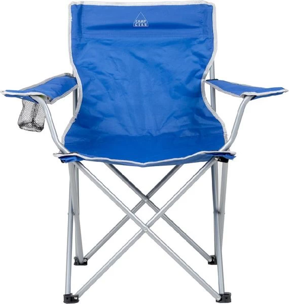 Camp Gear Compact Vouwstoel-Blauw 2 Camp Gear Compact Vouwstoel-Blauw - Afbeelding 2