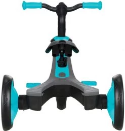 Globber Trike Explorer 2 In 1 Loopfiets - Zwart/turquoise -Kortingswinkel voor outdoorartikelen 900 862 explorer trike 2in1 5