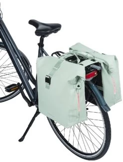 Basil SoHo MIK Dubbele Fietstas - 41 Liter - Lichtgroen -Kortingswinkel voor outdoorartikelen 900 867 basil dubbele fietstas soho nordlicht mik 41l mint 4