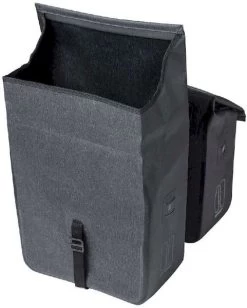 Basil Urban Dry Dubbele Fietstas - 50 Liter - Grijs -Kortingswinkel voor outdoorartikelen 900 900 basil urban dry dubbele fietstas 50 liter charcoal 4