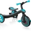 Globber Trike Explorer 2 In 1 Loopfiets - Zwart/turquoise