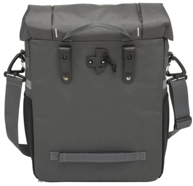 New Looxs Vigo Enkele Fietstas - 18,5 Liter - Grijs 3 New Looxs Vigo Enkele Fietstas - 18,5 Liter - Grijs - Afbeelding 3