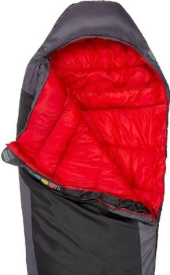 Highlander Serenity 350 Mummy Slaapzak - Charcoal -Kortingswinkel voor outdoorartikelen 900 900 sb186 ch topopen