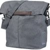 Basil City Shopper Enkele Fietstas - 14-16 Liter - Grijs