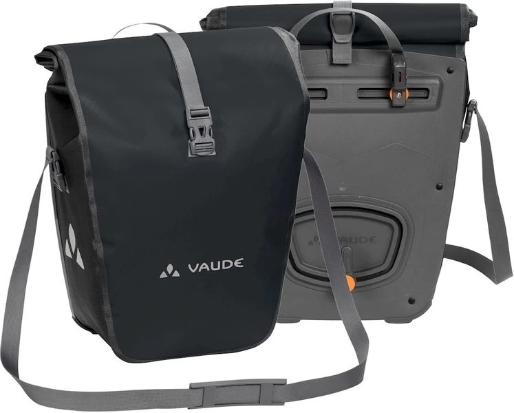 Vaude Aqua Back Dubbele Fietstas - 48 Liter - Zwart 2 Vaude Aqua Back Dubbele Fietstas - 48 Liter - Zwart - Afbeelding 2