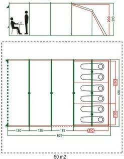 Coleman Vail Long Tunneltent - 6 Persoons 7 Coleman Vail Long Tunneltent - 6 Persoons -Kortingswinkel voor outdoorartikelen 972 1900 coleman vail long tunneltent 6 persoons 2