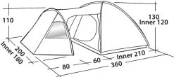 Easy Camp Eclipse 300 Tunneltent - 3 Persoons - Groen 13 Easy Camp Eclipse 300 Tunneltent - 3 Persoons - Groen -Kortingswinkel voor outdoorartikelen 981 1900 4cb3ef6c cdb0 4961 81b9 533262e89ee6 1280x960