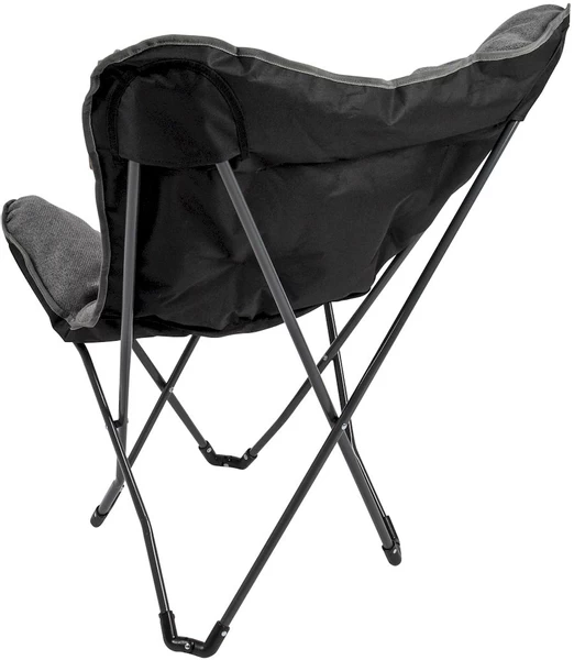 Bo-Camp Urban Outdoor Grainger Vlinderstoel - Antraciet 7 Bo-Camp Urban Outdoor Grainger Vlinderstoel - Antraciet - Afbeelding 7
