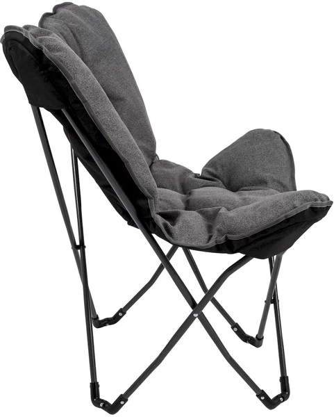 Bo-Camp Urban Outdoor Grainger Vlinderstoel - Antraciet 4 Bo-Camp Urban Outdoor Grainger Vlinderstoel - Antraciet - Afbeelding 4