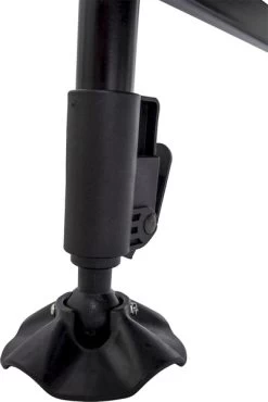 Bo-Camp Sturgeon Opvouwbaar Visbed - Zwart/Groen -Kortingswinkel voor outdoorartikelen bo camp opvouwbaar visbed sturgeon zwart groen 3