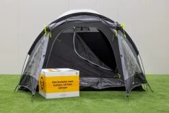 Kampa Brighton Grey 3 Tunneltent - 3 Persoons 10 Kampa Brighton Grey 3 Tunneltent - 3 Persoons -Kortingswinkel voor outdoorartikelen brightongrey3 3
