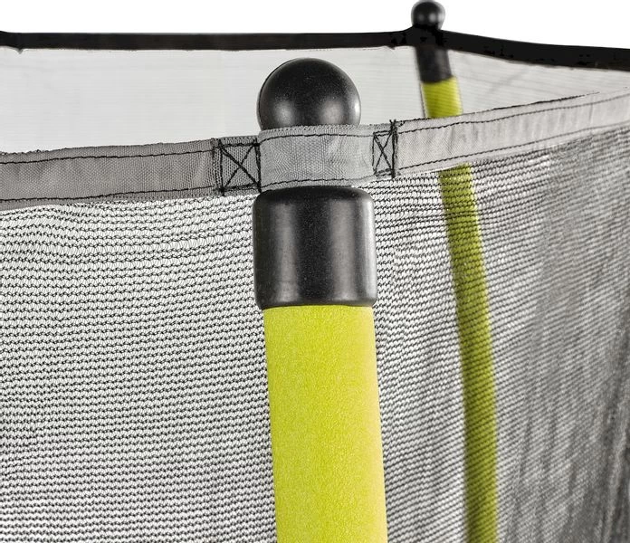 EXIT TOYS Exit Tiggy Junior 140 Cm Trampoline Met Net - Zwart/groen 4 EXIT TOYS Exit Tiggy Junior 140 Cm Trampoline Met Net - Zwart/groen - Afbeelding 4
