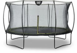 EXIT TOYS Exit Silhouette Trampoline Met Net - Ø 366 Cm - Zwart
