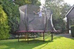 EXIT TOYS Exit Silhouette Trampoline Met Net - 305 X 214 Cm - Zwart -Kortingswinkel voor outdoorartikelen exit 12 93 70 00 int 11 resultaat