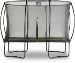 EXIT TOYS Exit Silhouette Trampoline Met Net - 305 X 214 Cm - Zwart