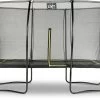 EXIT TOYS Exit Silhouette Trampoline Met Net - 366 X 244 Cm - Zwart