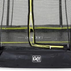EXIT TOYS Exit Silhouette InGround Trampoline Met Net - 214 X 153 Cm - Zwart -Kortingswinkel voor outdoorartikelen exit 12 95 57 00 int 9 resultaat