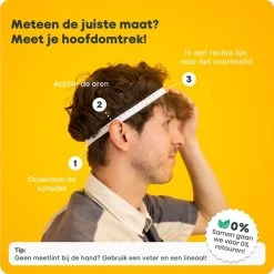 Abus MountZ MTB Helm - Zwart -Kortingswinkel voor outdoorartikelen hoofdmaat meten 2