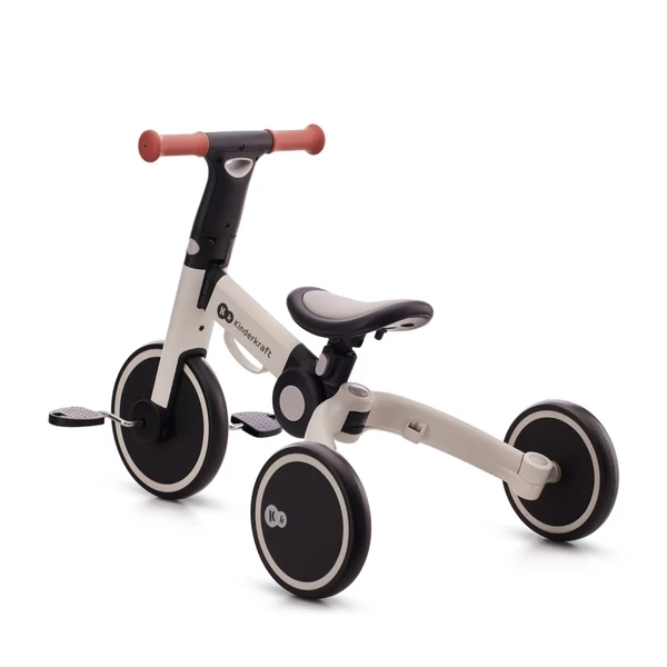 Kinderkraft 4Trike Driewieler Loopfiets - Grijs 3 Kinderkraft 4Trike Driewieler Loopfiets - Grijs - Afbeelding 3