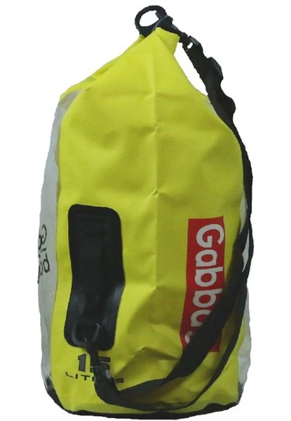 Gabbag Dry 15L Waterdichte Tas - Geel 4 Gabbag Dry 15L Waterdichte Tas - Geel - Afbeelding 4