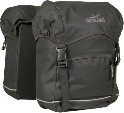 Greenlands Travel Dubbele Fietstas - 40 Liter - Zwart