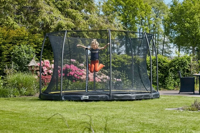 Salta Comfort Edition InGround Trampoline - ⌀ 213 Cm - Zwart - Afbeelding 11
