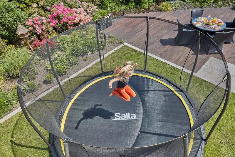 Salta Comfort Edition InGround Trampoline - ⌀ 427 Cm - Zwart 10 Salta Comfort Edition InGround Trampoline - ⌀ 427 Cm - Zwart - Afbeelding 10