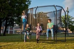 Salta Premium Black Edition Trampoline - 396 X 244 Cm - Zwart -Kortingswinkel voor outdoorartikelen salta premium edition trampoline 396 x 244 cm zwart 13