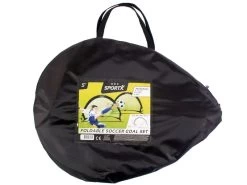 SportX Voetbaldoel - Set 2 Goals - Zwart/Groen -Kortingswinkel voor outdoorartikelen sportx voetbaldoel set 2 goals zwart groen