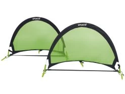 SportX Voetbaldoel - Set 2 Goals - Zwart/Groen