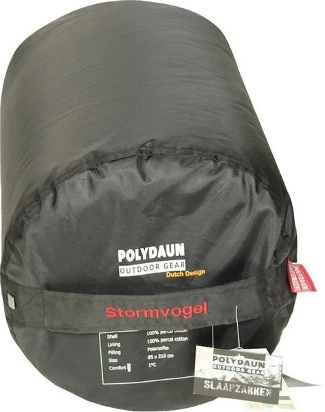 Polydaun Stormvogel Slaapzak - Navy Blue 2 Polydaun Stormvogel Slaapzak - Navy Blue - Afbeelding 2