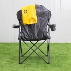 Kampa XL High Back Chair Fog Vouwstoel - Grijs -Kortingswinkel voor outdoorartikelen xlhighbackfog4