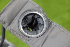 Kampa XL High Back Chair Fog Vouwstoel - Grijs -Kortingswinkel voor outdoorartikelen xlhighbackfog6